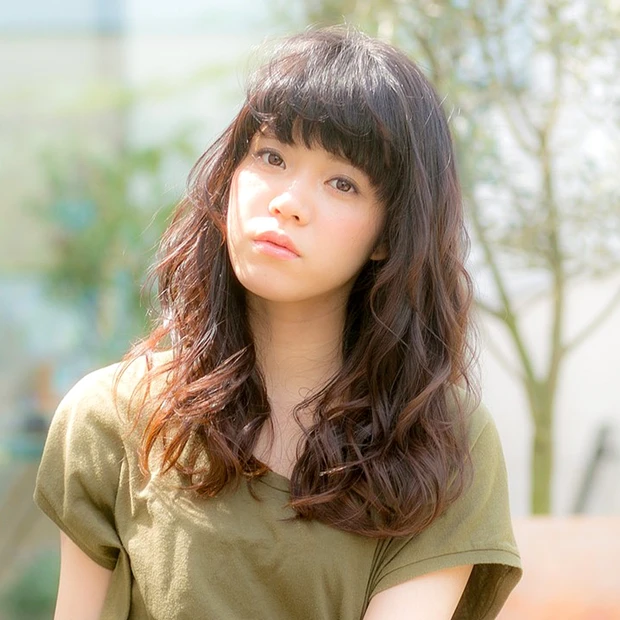 重く見えない!抜け感ロング