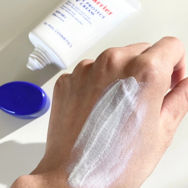 開封したばかりなのにリピ買いしました!やっと出会えた最強UV!2/16発売、X-Barrier(エクスバリア)スキンプロテクトUVクリーム_2
