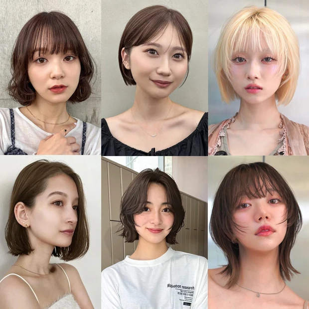 面長さんに似合う最新「ボブ」ヘア30選!前髪あり・前髪なし別におすすめの髪型を紹介