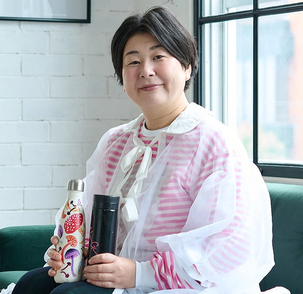 大島美幸　森三中　白湯　タンブラー　水筒　妊活