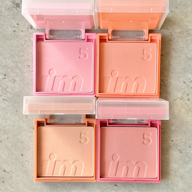 【韓国コスメ】4色アイパレ&チークが一体化！？マキア2月号の現品付録、アイムミミのマルチキューブを全色レビュー！(スウォッチ&着画アリ)_3_2