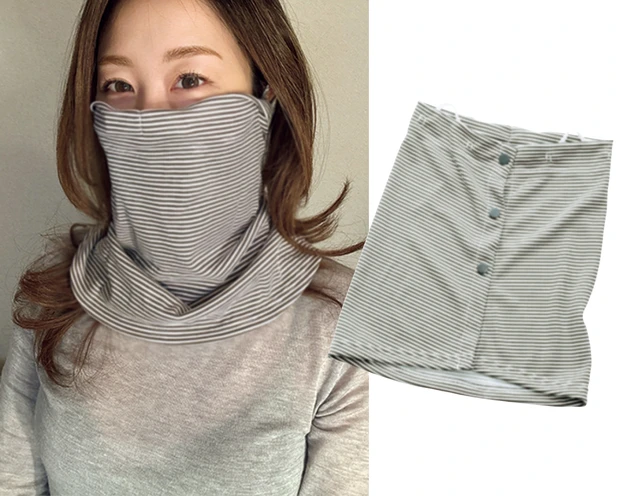 【首】国産布工房UVフェイス＆ネックガード