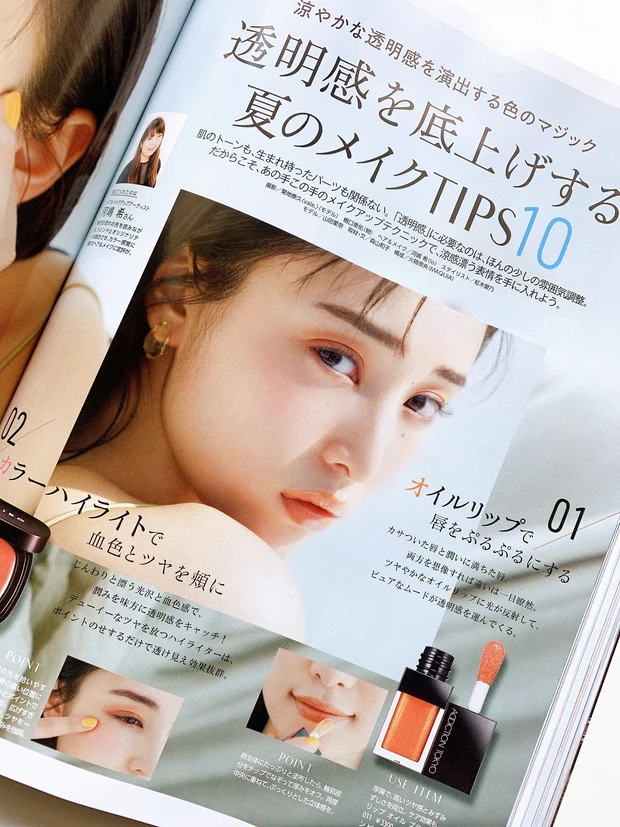 『透明感を底上げする夏のメイクTIPS10』