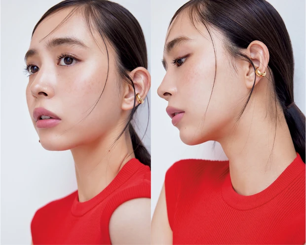 ピンクでなりたい印象に! 大人の最新ピンクメイク5選_3.「くすみピンク」を使った大人の上品ピンクメイク_1