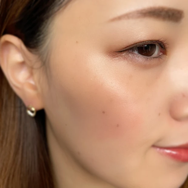 DIORのホリデーが可愛すぎた☆ディオールスキンルージュブラッシュ 556 メイク写真･スウォッチ動画有り【クリスマスコフレ2022】_4_2