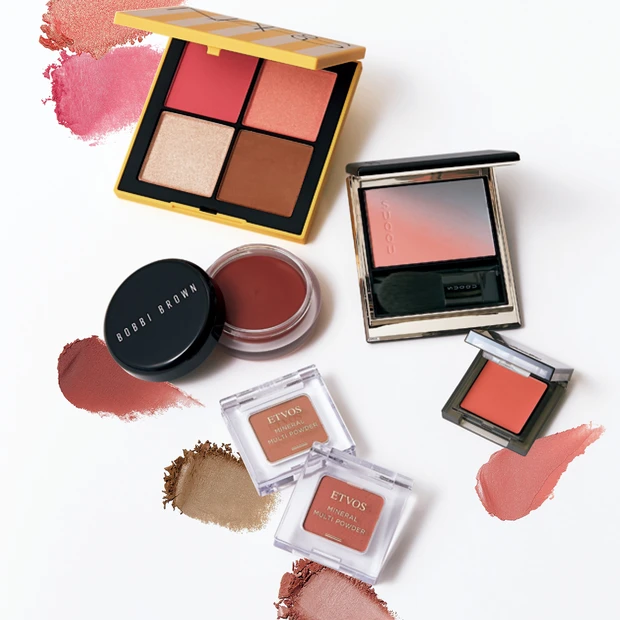 中野明海さん直伝・ハッピーオーラをまとうチーク術。親しみやすさも洒落感も…