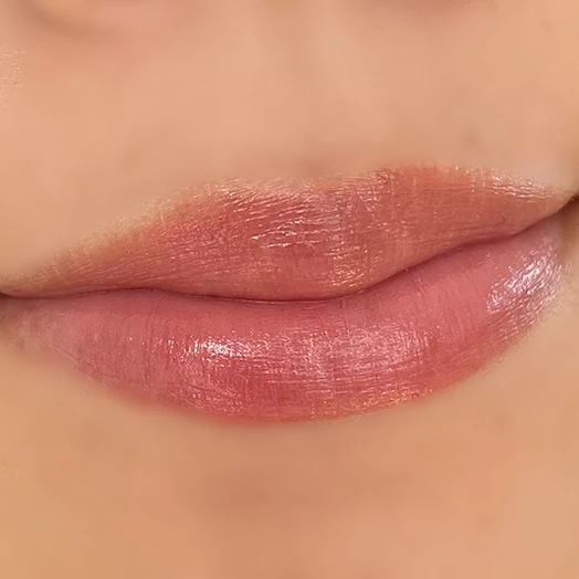 ちふれ リップ＆チーク PK40 ブルベ 仕上がり