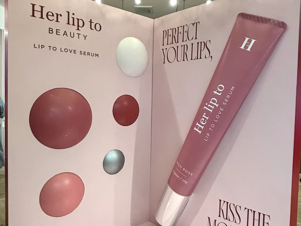 House of Hermeで開催されたHer lip to BEAUTY新作美容液リップ「LIP TO LOVE SERUM」ローンチイベントの様子