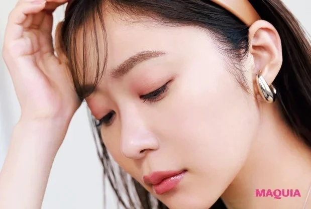 リリミュウのコスメを使った大人ワントーンメイク_HOW TO MAKEUP