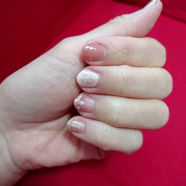 HOMEIのウィークリージェルでセルフネイル_1_3