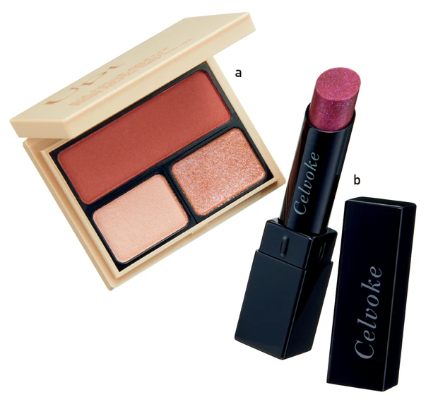 【秋メイク】大人の品格と色気が香る くすみローズメイク　使用コスメ１