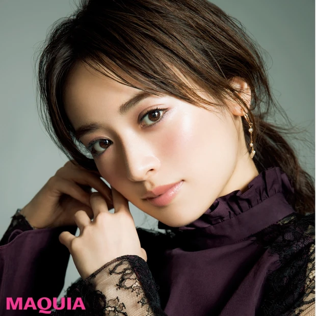 高橋里帆さんが教える！ パープルで色気を味方につける美貌メイクテク