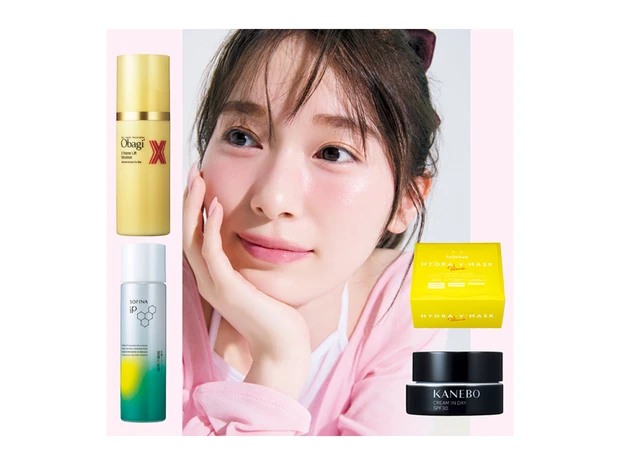 【守屋麗奈さんの朝コスメ７選】あの”白雪肌”は毎朝のスキンケアから始まっていた！