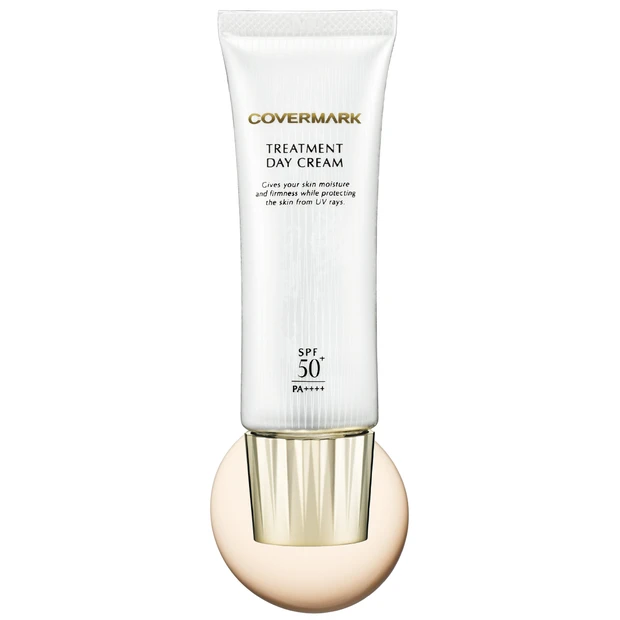 【おすすめ日焼け止め2024】トリートメント デイ クリーム SPF50+・PA++++ 50g ¥8800／カバーマーク（4月1日発売）