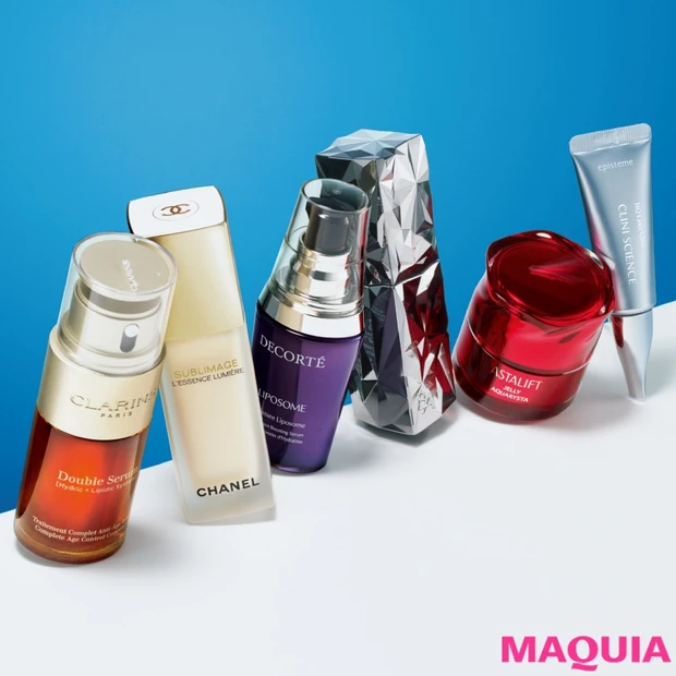 シャネル、ポーラ、クラランスほか、一番気になるエイジングケアの名品6