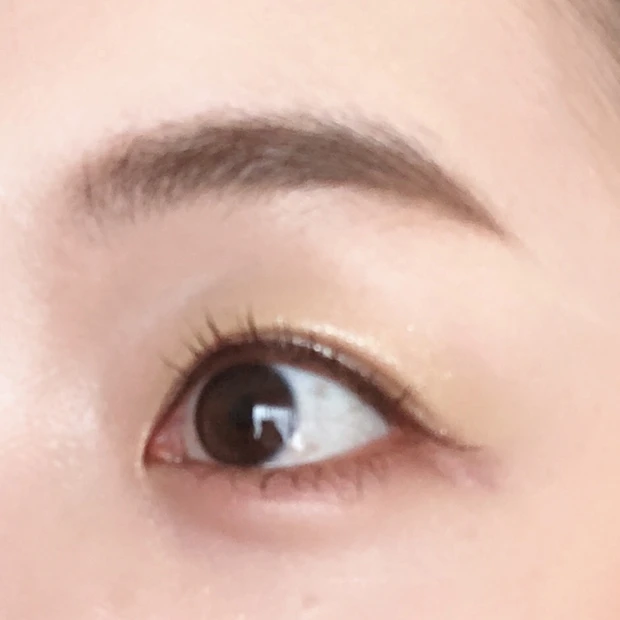 【新作コスメ】コフレドールの新色で春メイクを＊アイメイクは煌くライムカラーで抜け感を_3_3