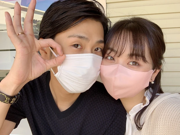 夫婦マスク