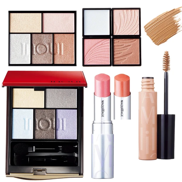 【2026年夏新作コスメ】「inoui(インウイ)」「マキアージュ」から人気アイシャドウの限定色や眉マスカラが登場