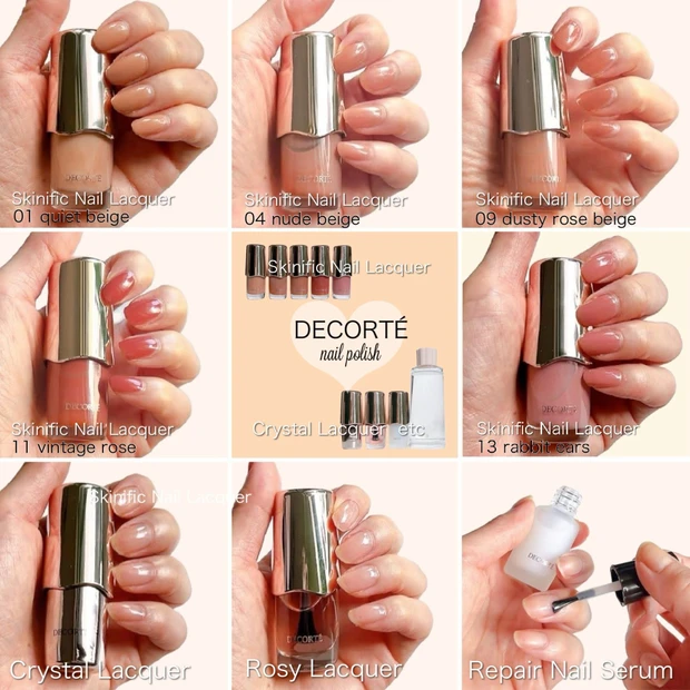 春こそ使いたいスキントーンカラーが大充実！大人の手元を美しく魅せるコスデコ絶妙ベージュネイルを塗り比べ