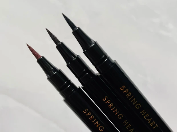 累計販売数1,400万本突破！先日、【スプリングハート】がリニューアルしたそうなので、ロングラスティングアイライナー・アイブロウペンシル・リキッドアイライナー全色を早速レビューしてみました♪_17