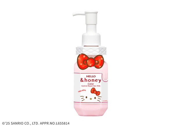 サンリオ コスメ コラボ &honey Color ハローキティ スギ薬局 アンドハニー カラー コントロールリペア ヘアミルク