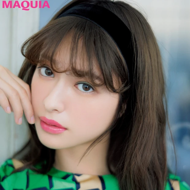 ピンクリップ×グリーンアイ＝大人クラシカル顔！ 河北裕介流レトロポップな…