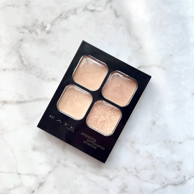 KATE ポッピングシルエットシャドウ BE-1 シナモンポップのパッケージ写真