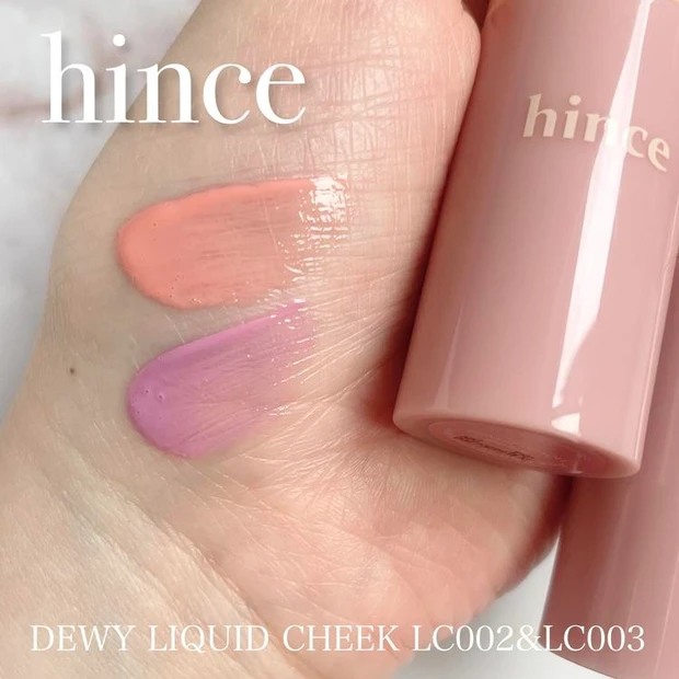 【4位】《ヒンス》"デューイーリキッドチーク"のイエベ、ブルベのおすすめカラー紹介♡