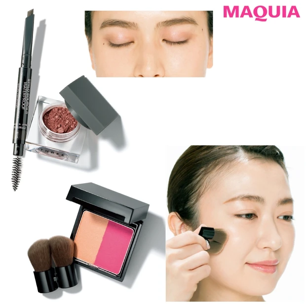 ¥1500のコスパチークで顔をサイズダウン! プロが選ぶ一石二鳥の小顔コ…