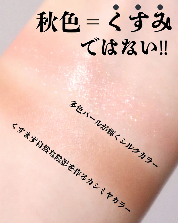 エテュセ アイエディション(カラーパレット) 22 ピオニートープ スウォッチ