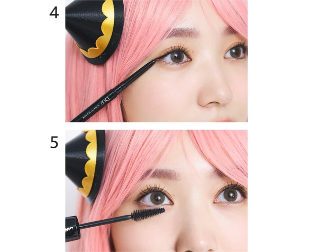 【SPY×FAMILYアーニャコスプレメイク】2022年ハロウィンの主役に！ 矢吹奈子さんと【アーニャみメイク】大研究_8