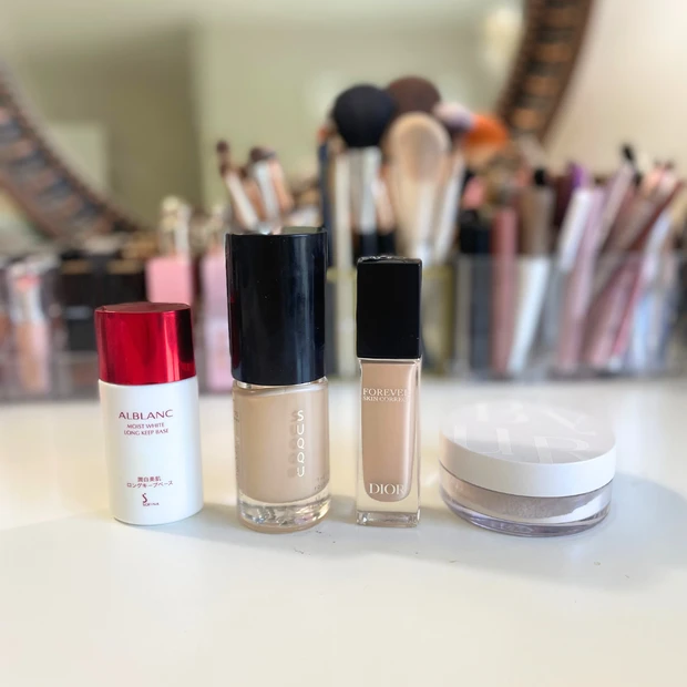 ツヤ肌命の夏🌻の【沼らせメイク】大人っぽさや上品さの中に甘さをミックス🧡アラサーでもできる！あざと可愛いメイク✨_3