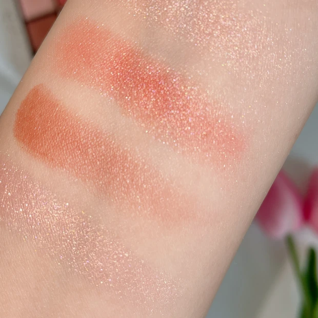 RMK シンクロマティックアイシャドウパレット05 スウォッチ