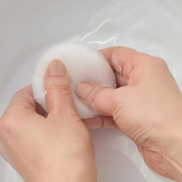 スポンジのお手入れ法 すすぎ