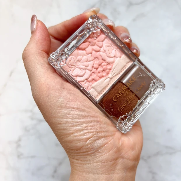 キャンメイク　チーク　イエベ