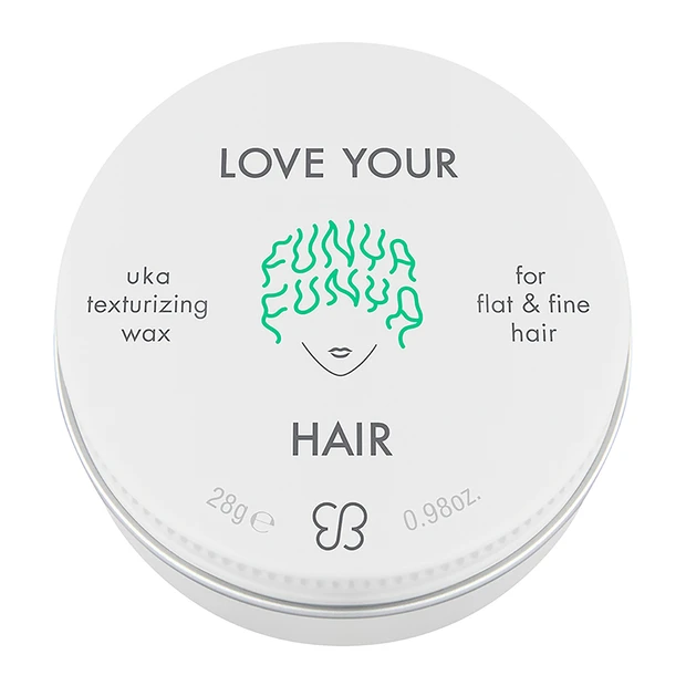 一粒万倍日 2025年11月 開運コスメ 開運アイテム uka ラブユア フニャフニャヘア テクスチャライジングワックス フォー フラット&ファインヘア 28g ¥2640/uka