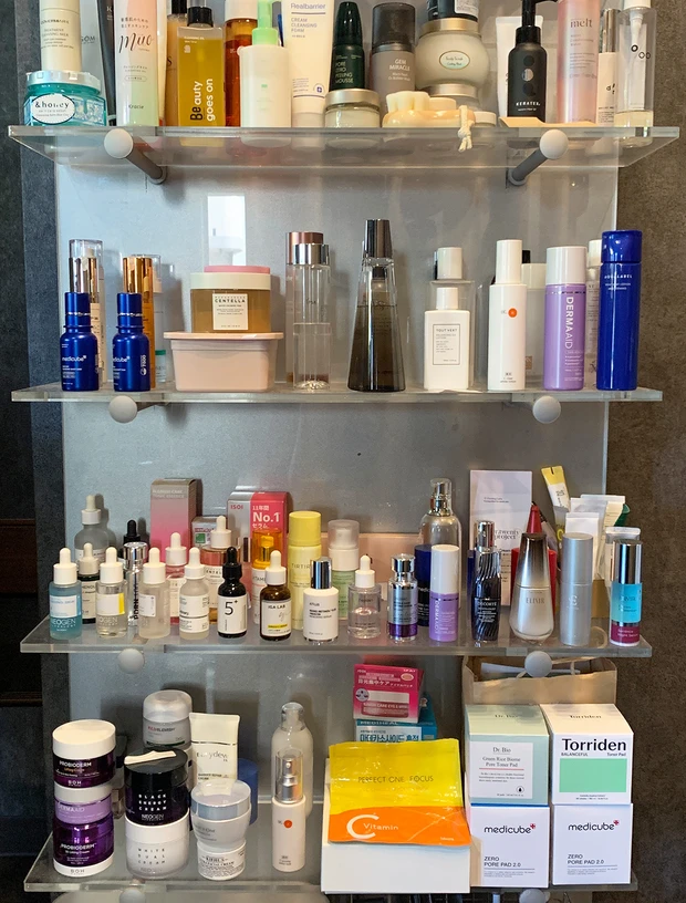 メンズ美容　スキンケア　収納