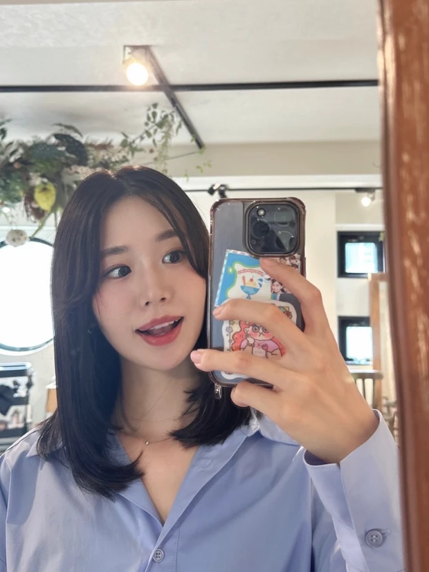 ミディアムレイヤー　名古屋美容室