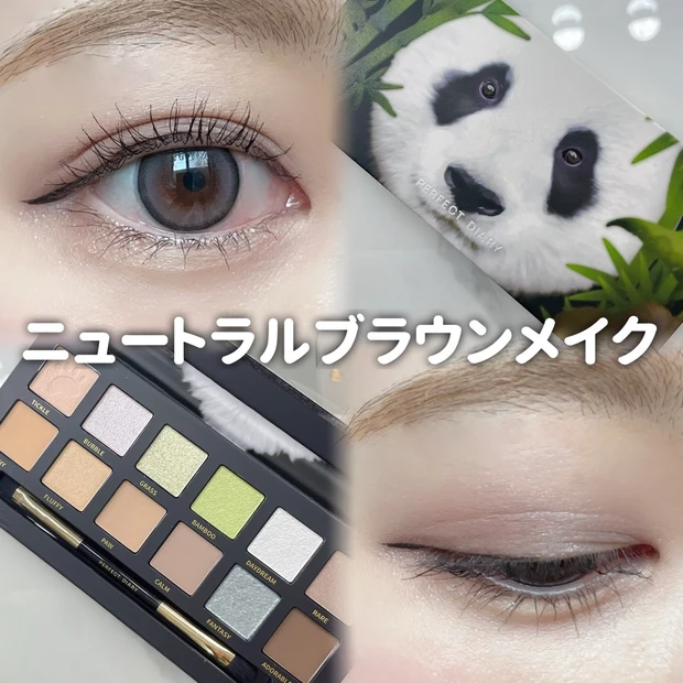 パーフェクトダイアリー　アイメイク　ブルベ　イエベ