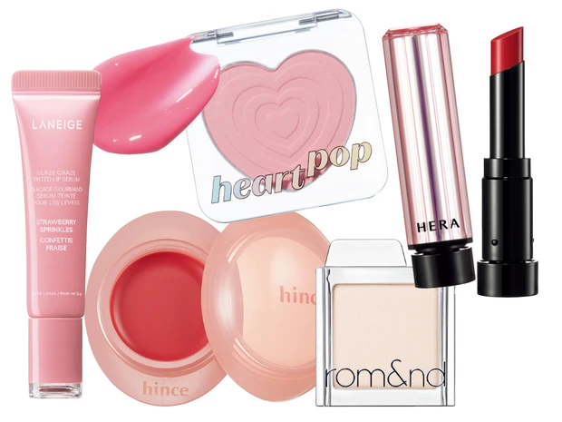 hince、ロムアンド、HERAほか、韓国コスメの夏新色が可愛すぎる！【夏新色コスメ2025】
