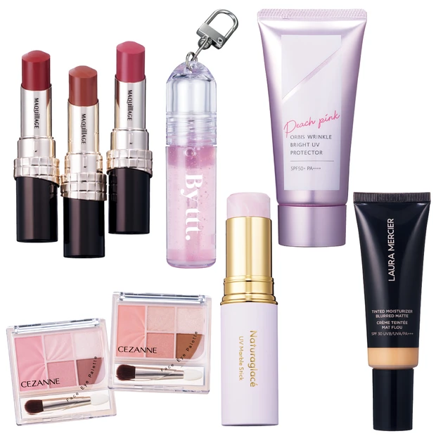 マットでも老けない下地、セザンヌの優秀パレット、マキアージュの新色ほか、…