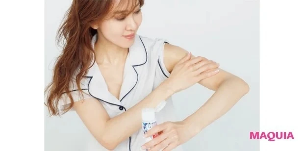 Q 腕や足の「境目焼け」が気になる。日焼け直後とその後のケアは?