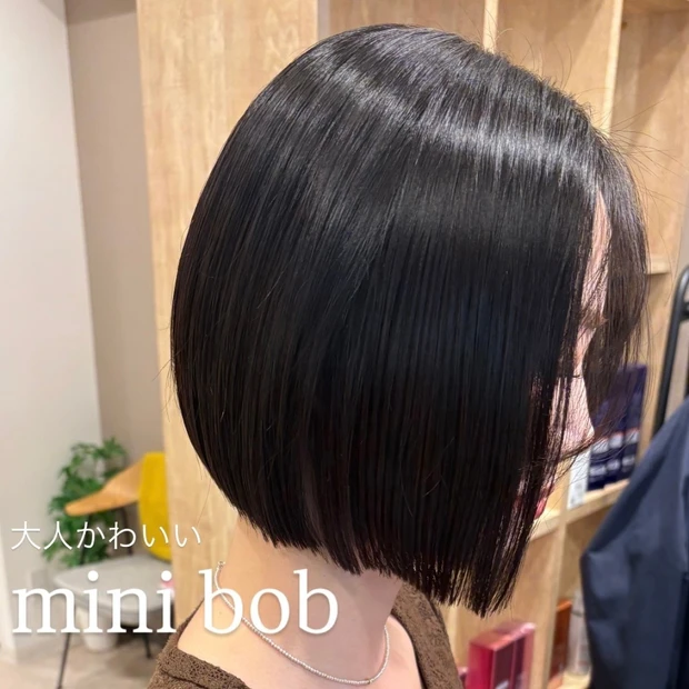 【new hair 】大人かわいいmini bob💇🏼‍♀️💕
