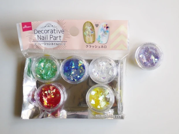 【夏のフットネイル】アクセサリー級の華やかさ! 天然石風ネイル_4