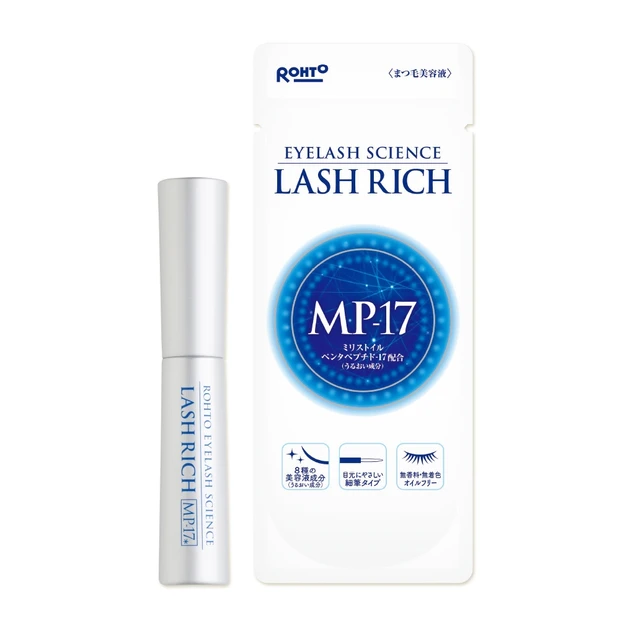 ラッシュリッチ まつ毛美容液 2.5ml ￥5500／ロート製薬