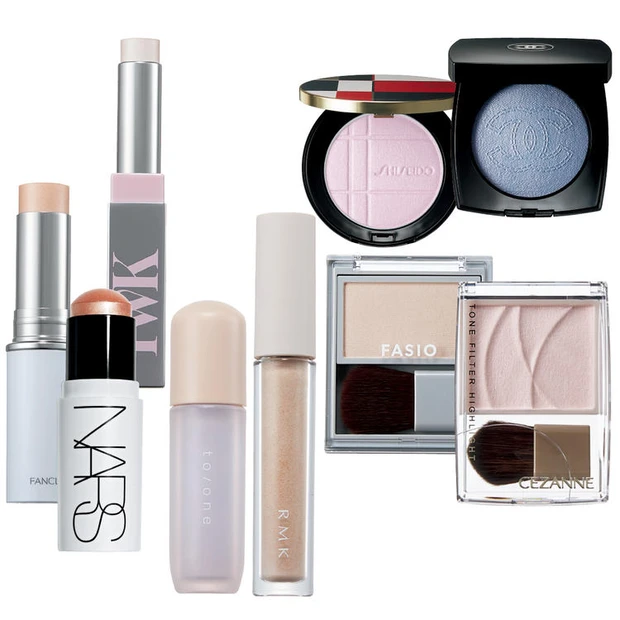 【おすすめ春新作ハイライト9選】HOW TOつきで今っぽいツヤ肌レシピをお届け