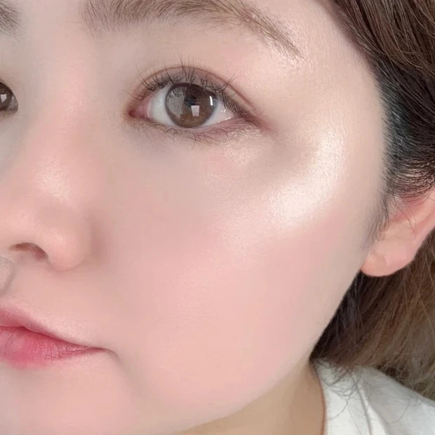 キャンメイク ムーングロウハイライター 01 ムーングロウホワイトのレビュー ブルベ