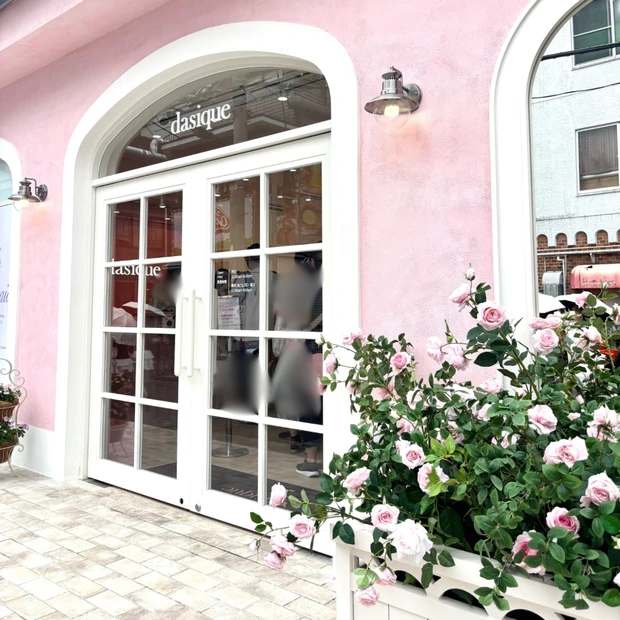 ピンクの外観が可愛い