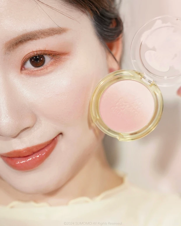 peripera ピュアブラッシュド サンシャインチーク 21 proud coral