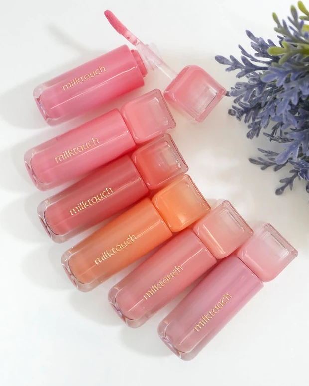 milk touch（ミルクタッチ） 「デューステインシアーリップグロス」